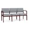 Lesro 3 Seat Tandem Seating W/ No Center Arms, 65 in W 26 in L 31.5 in H, Lenox Series LW3101 - alternate 1